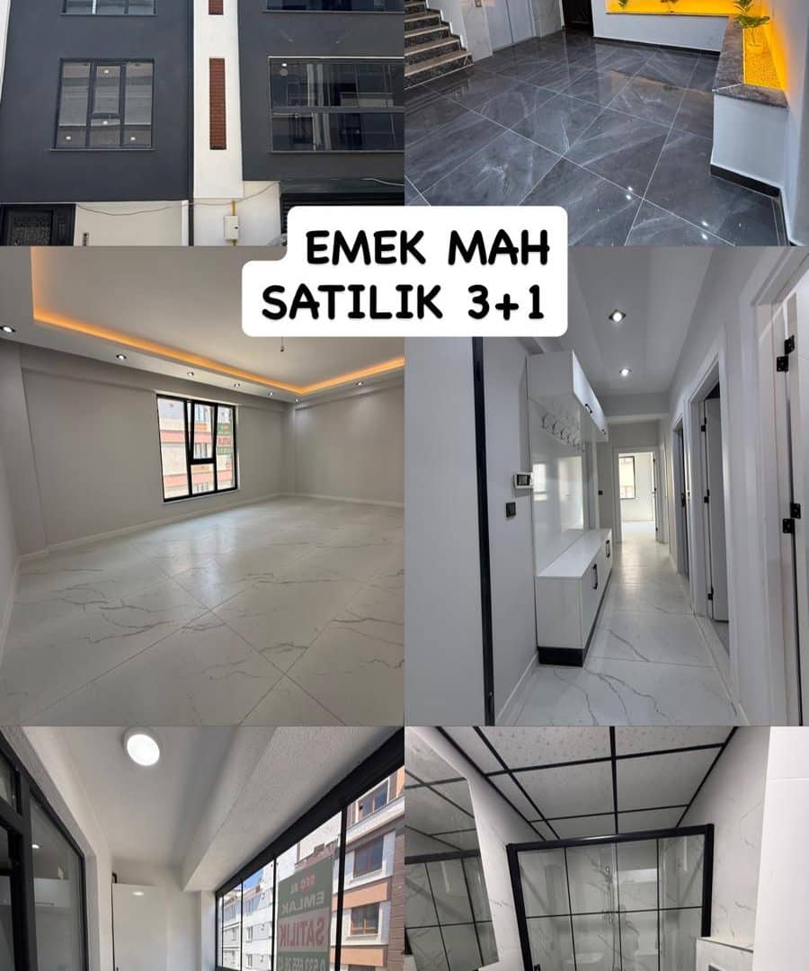 Eskişehir Emek 3+1 Daire