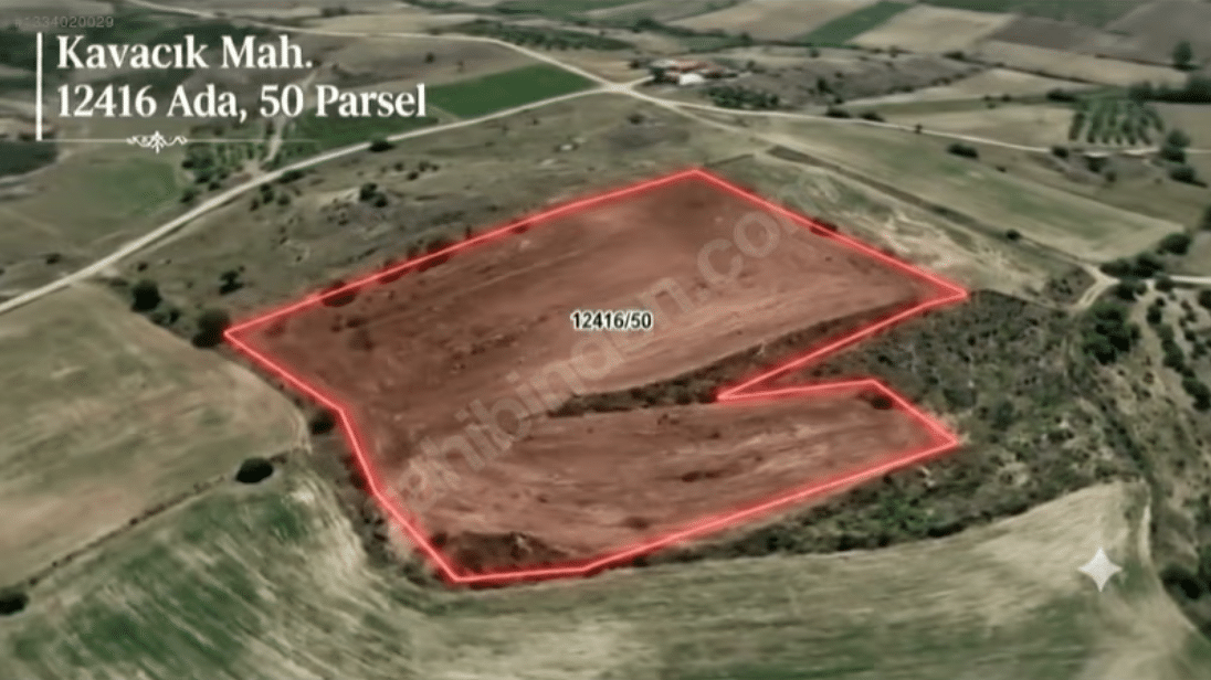 SEÇ AL'DAN Tepebaşı Kavacık'ta 13.593m² Müstakil Tapulu Tarla - Görsel 2